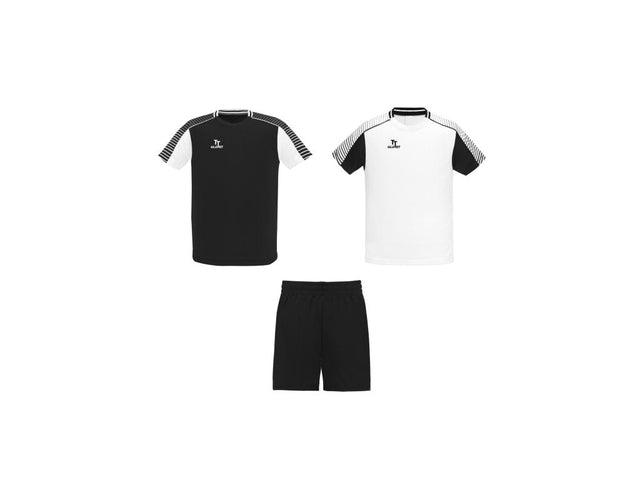 Dres set 2+1 černá - bílá
