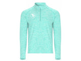 Tréninková mikina MEL tyrkysově modrá