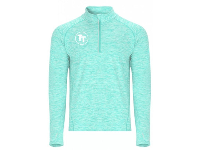 Tréninková mikina MEL tyrkysově modrá