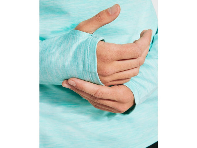 Tréninková mikina MEL tyrkysově modrá