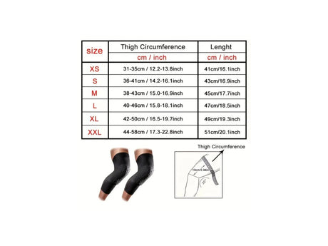 kompresní chrániče kolen