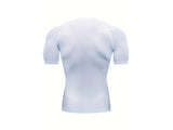 Krátké kompresní tričko TT bílé