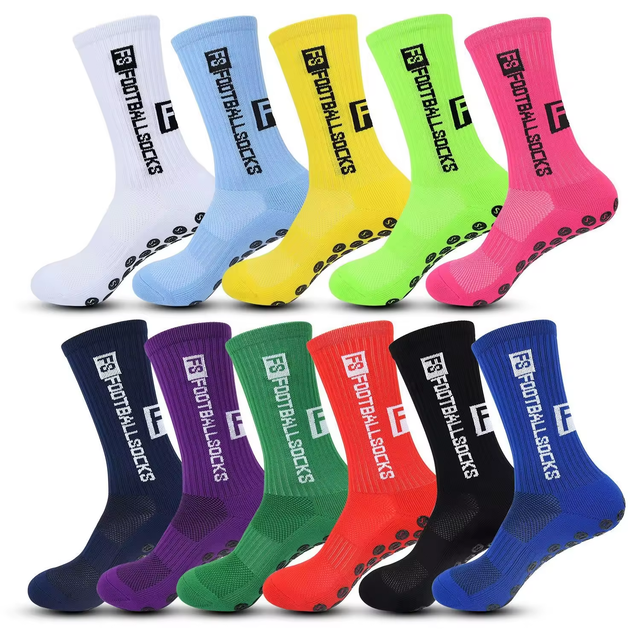 Dětské protiskluzové ponožky football socks