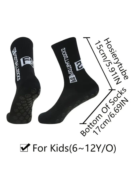 Dětské protiskluzové ponožky football socks